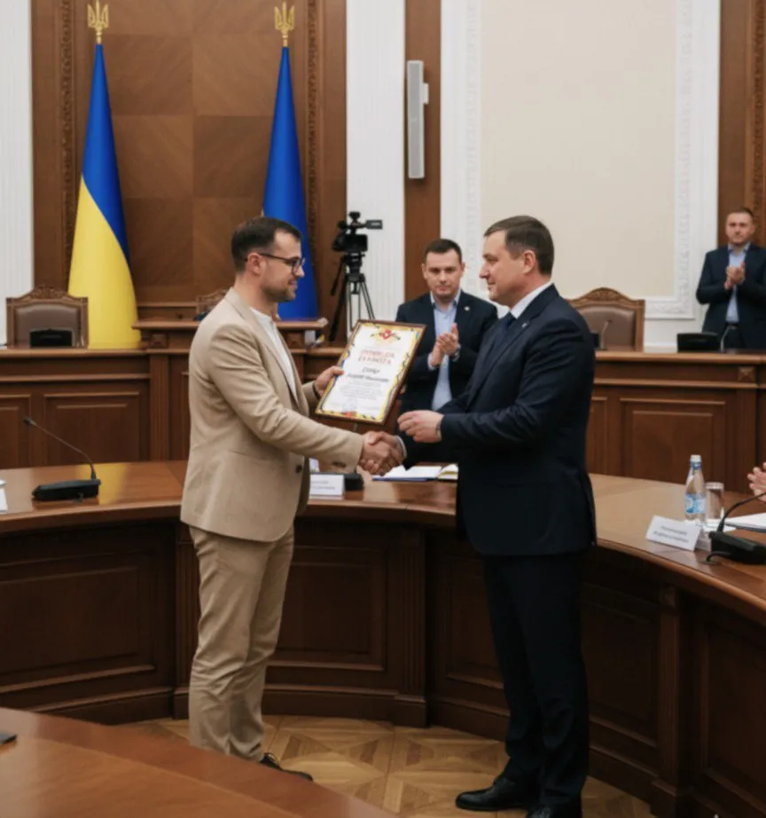 Андрей Сойка отмечен государственной и профессиональной наградами за вклад в развитие экономики. - today.ua