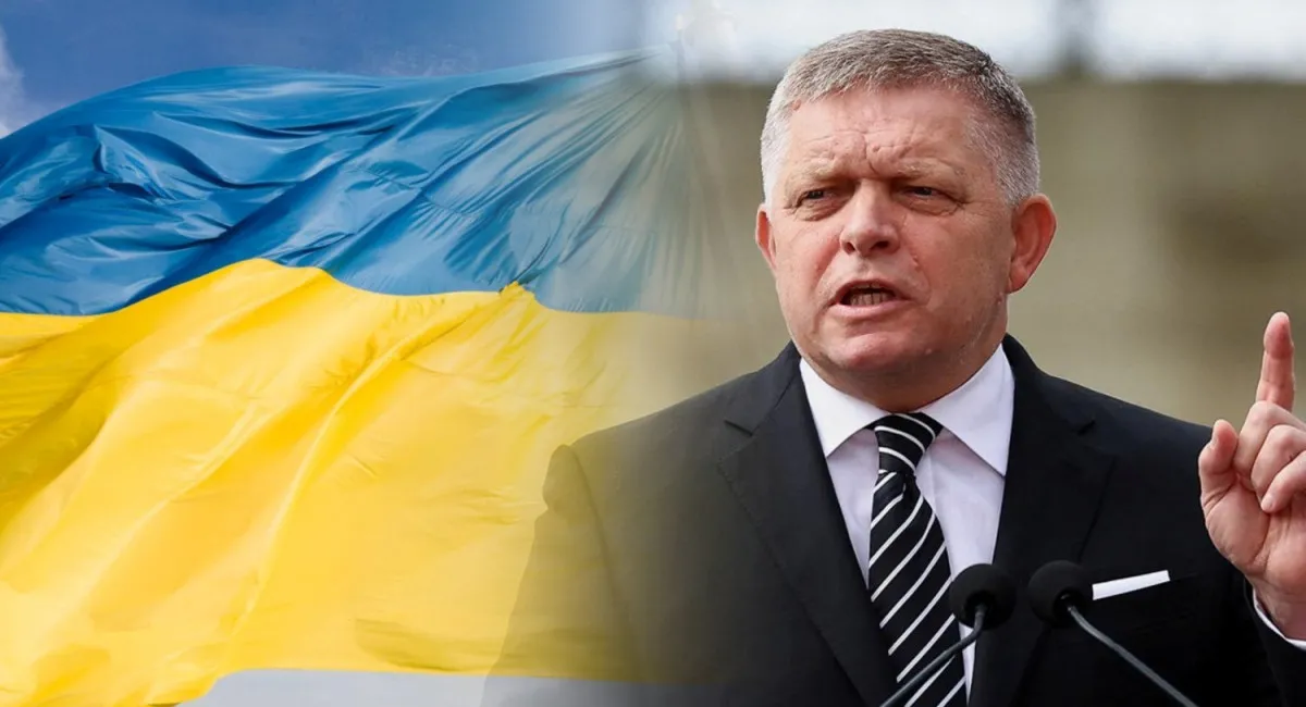 Дзвін ключів і прапор України: школярі в Словаччині зірвали виступ Фіцо - today.ua