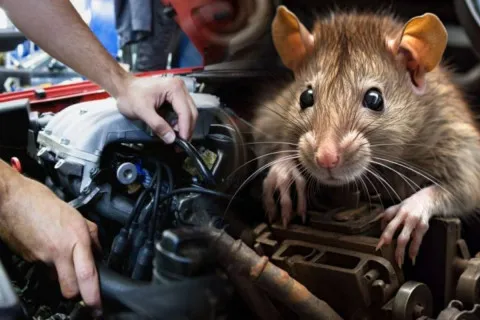 Создают гнёзда и грызут провода: как защитить авто от мышей зимой