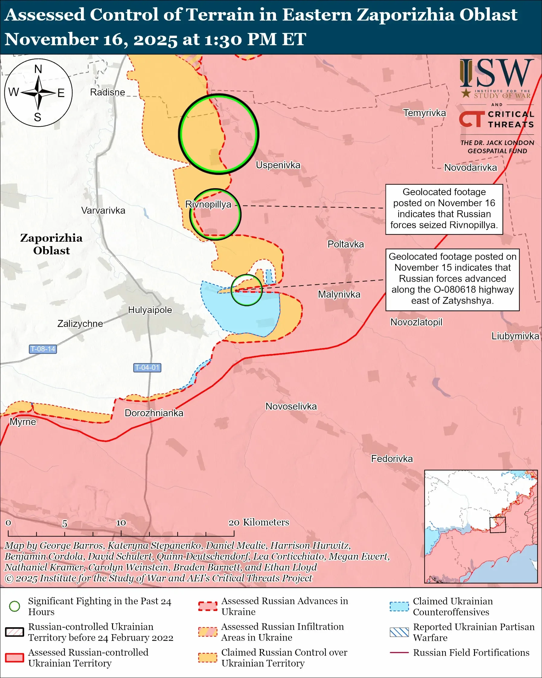 РФ вже за 4 км від міста: в ISW попереджають про дуже серйозну ситуацію поблизу Гуляйполя РФ вже за 4 км від міста: в ISW попереджають про дуже серйозну ситуацію поблизу Гуляйполя - today.ua