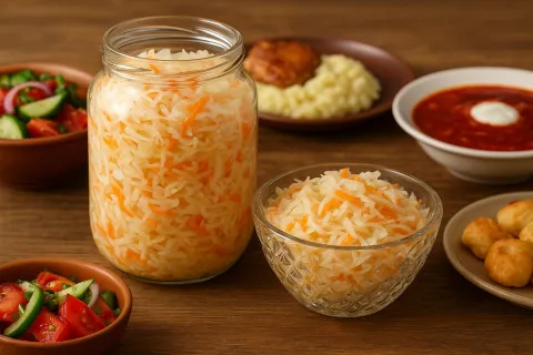 Квашеная капуста, как у бабушки: традиционный рецепт закуски, которая удается всегда