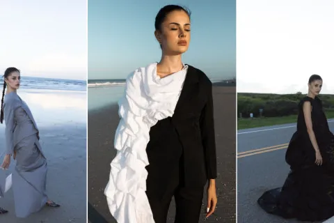 Дизайнерка-емігрант Тетяна Базильська створила колекцію, що вразила американців: вона поєднала офісний стиль та національну автентику