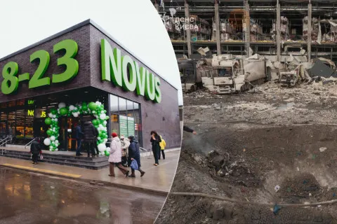 Ожидается ли дефицит продуктов? Россия уничтожила крупнейший склад сети супермаркетов Novus в Киеве