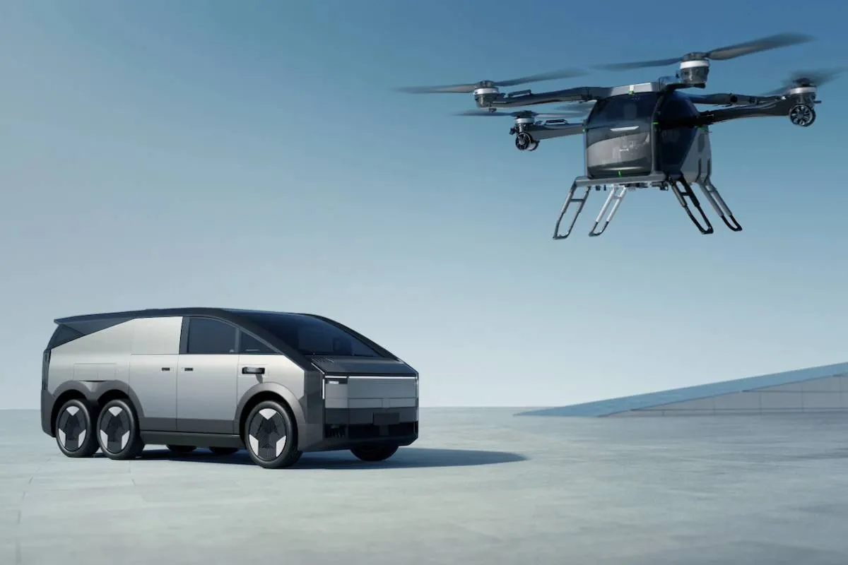 От дороги до неба за пять минут: в Китае создали гибрид Tesla и дрона От дороги до неба за пять минут: в Китае создали гибрид Tesla и дрона - today.ua