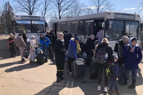 В ещё одном регионе Украины объявили принудительную эвакуацию жителей