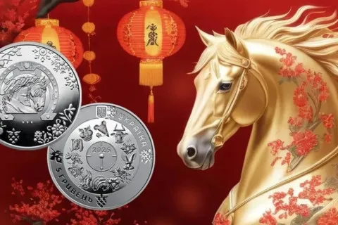 НБУ выпустил уникальную памятную монету 5 грн, посвященную году лошади: за сколько можно приобрести