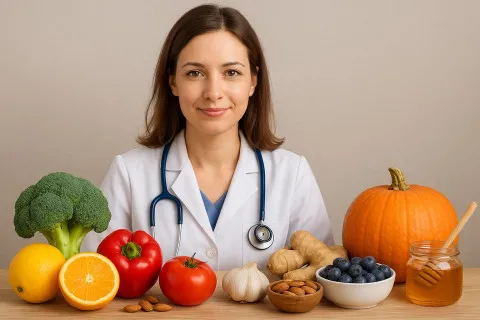 Диетолог назвала продукты, которые реально укрепляют иммунитет