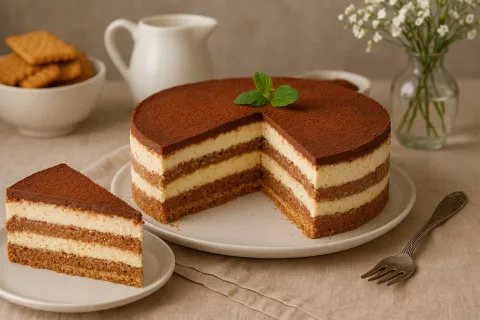 Никакой муки и яиц: рецепт нежного торта без выпечки, который вкуснее магазинных