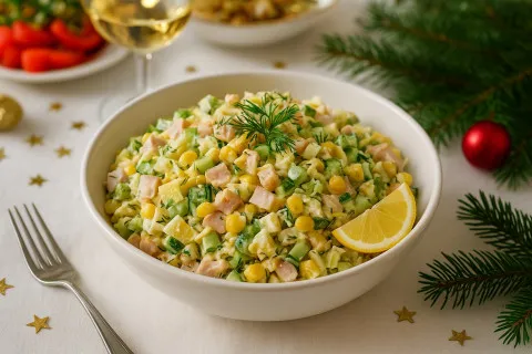 Салат, который затмит «Оливье»: рецепт вкусного угощения для праздника или на каждый день