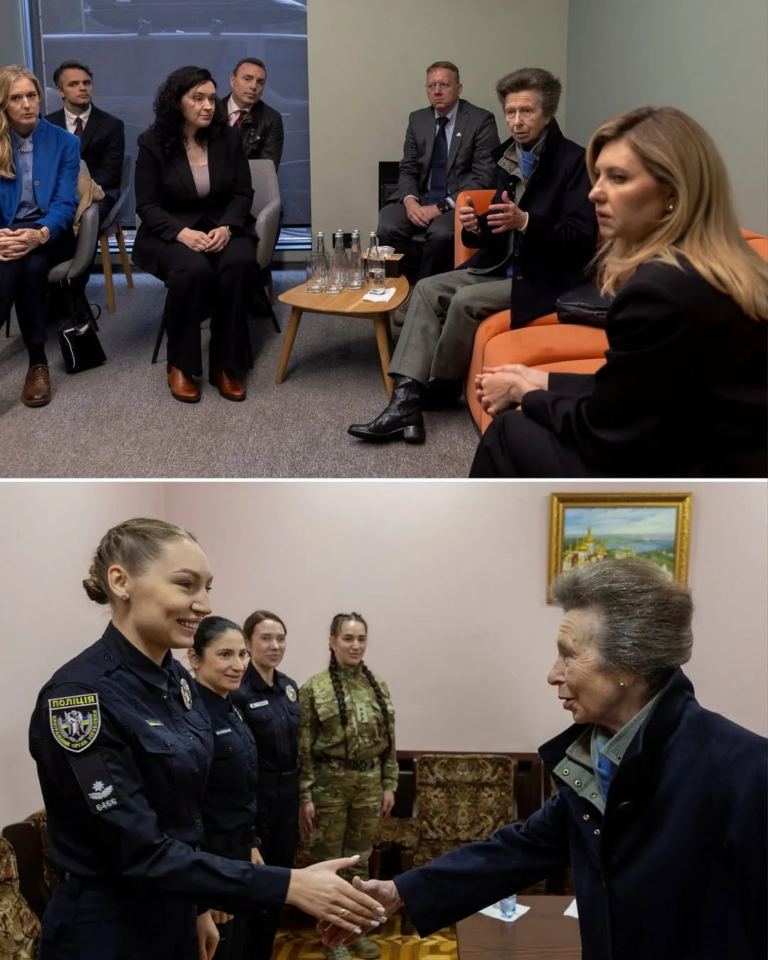 Британская принцесса посетила Украину: сестра короля Чарльза III встретилась с президентом и ветеранами - today.ua