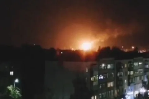 Дроны атаковали НПЗ компании Лукойл в Нижегородской области РФ (фото, видео)