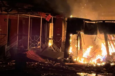 РФ ударила по "Новой почте" в Донецкой области: посылки на миллион гривен сгорели за считанные минуты