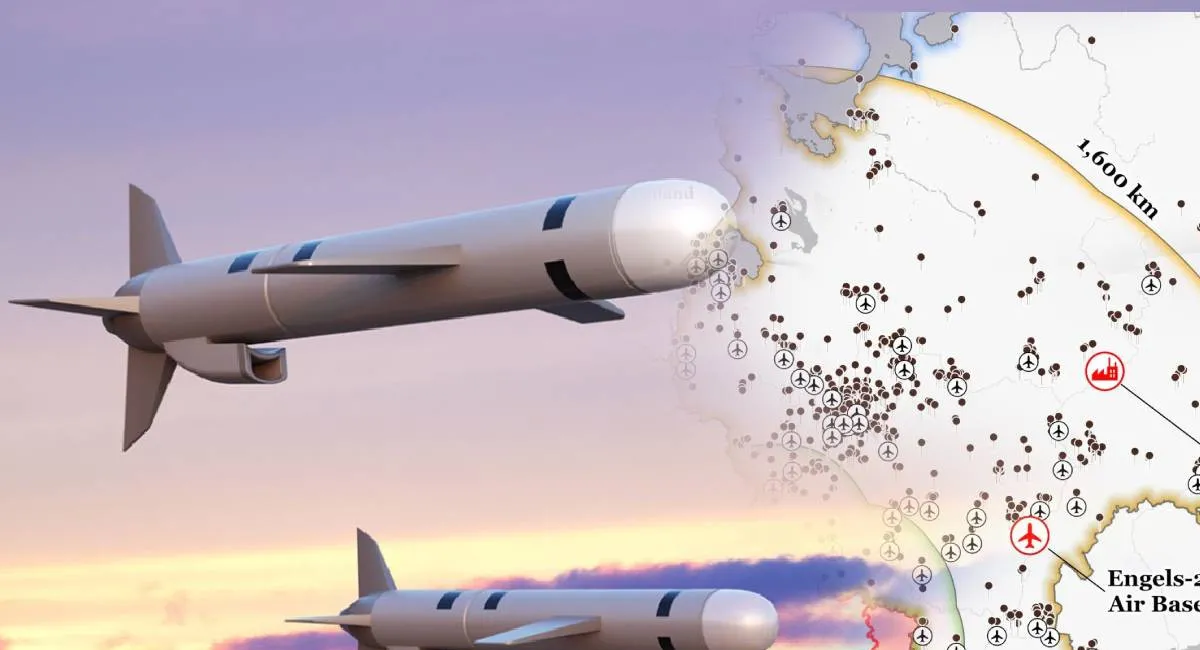 Дальность 2500 км: ISW оценил, до каких объектов в РФ могут достать Томагавки, если их получит Украина - today.ua