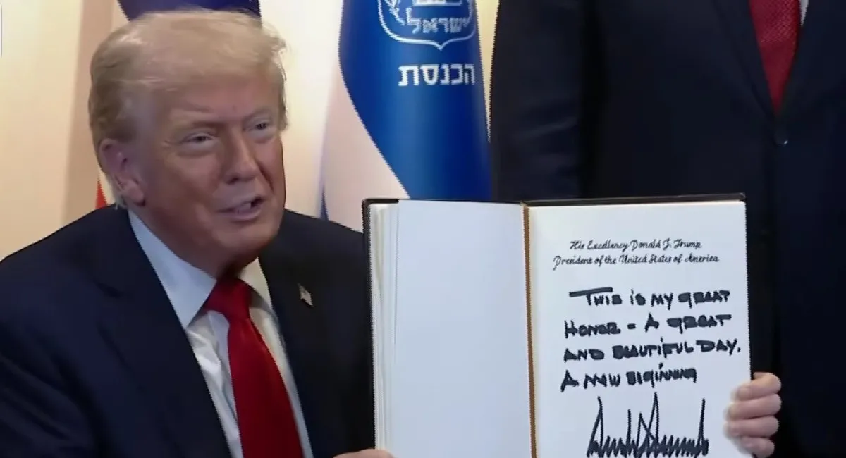 Для мене це велика честь - великий і прекрасний день: Трамп заявив про кінець війни у Газі - today.ua