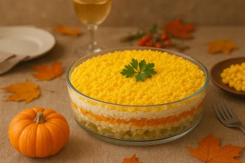 Легкий и нежный салат за 10 минут: рецепт вкусного угощения с секретным ингредиентом