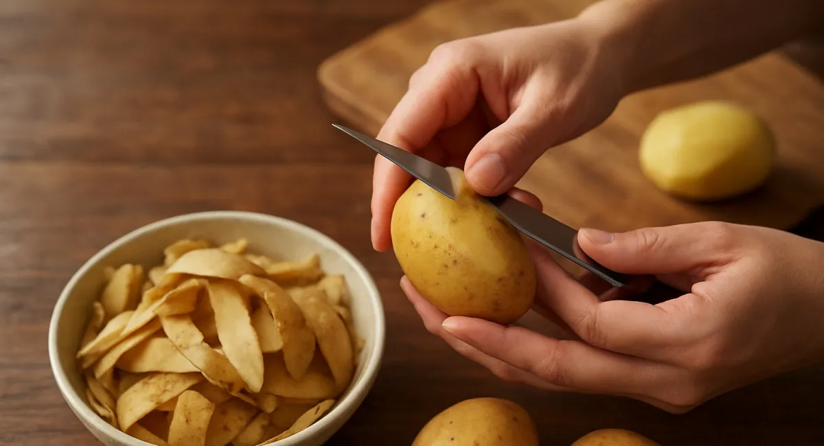 Чому не варто викидати шкірку від картоплі: топ-5 способів використання на кухні та в побуті - today.ua