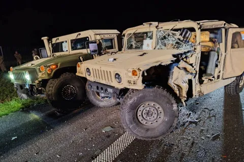 У Польщі автобус протаранив колону американських Hummer: що відомо про постраждалих