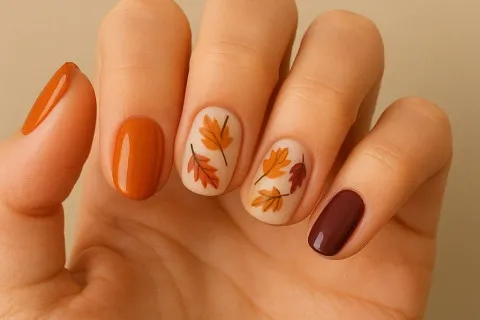 Стильный осенний маникюр: топ-7 ярких идей, которые поднимут настроение в холодные дни