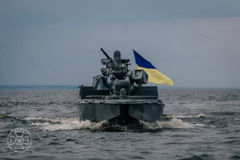 Оснастили Градами и пулеметами: СБУ показала новое поколение морских дронов SeaBaby