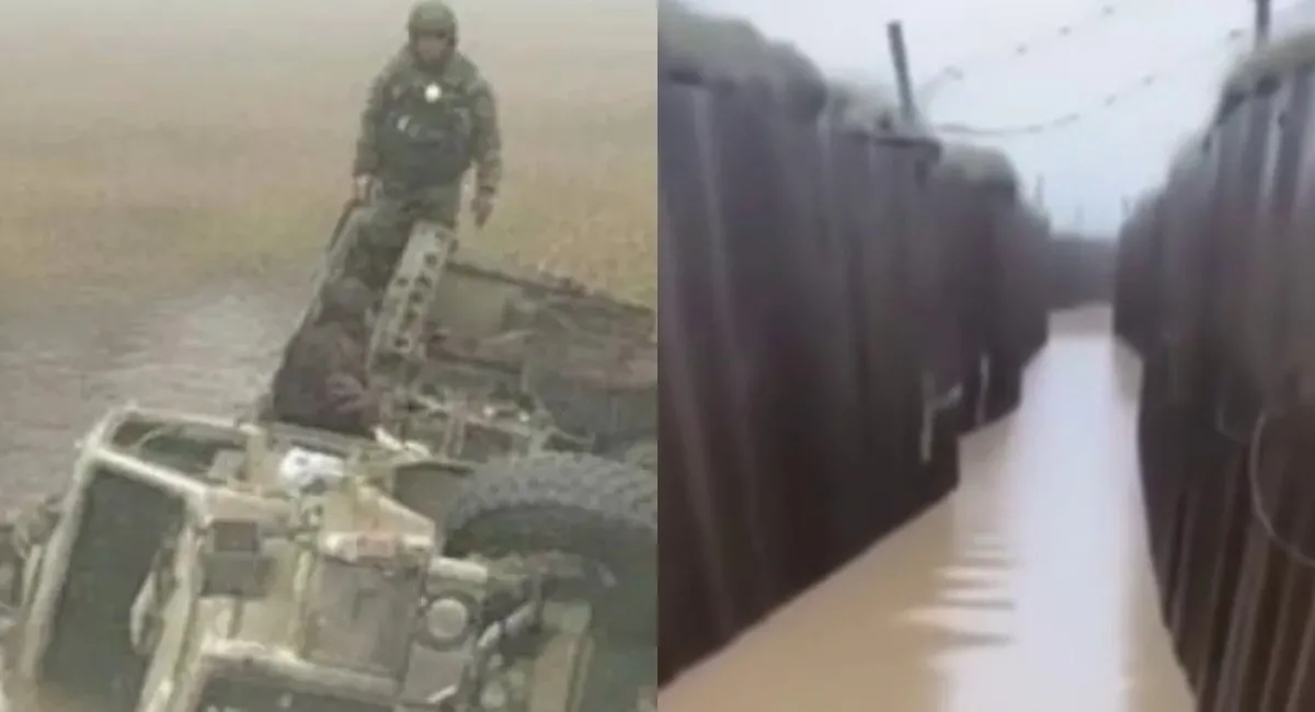 Після удару ЗСУ по Білгородському водосховищу позиції росіян тонуть у багнюці (фото, відео) - today.ua