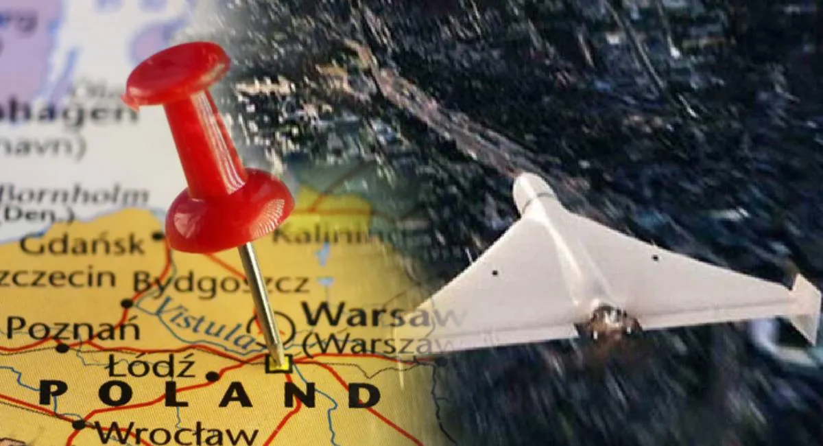 Жоден дрон не досяг цілі: у Польщі похизувались збиттям російських БПЛА - today.ua