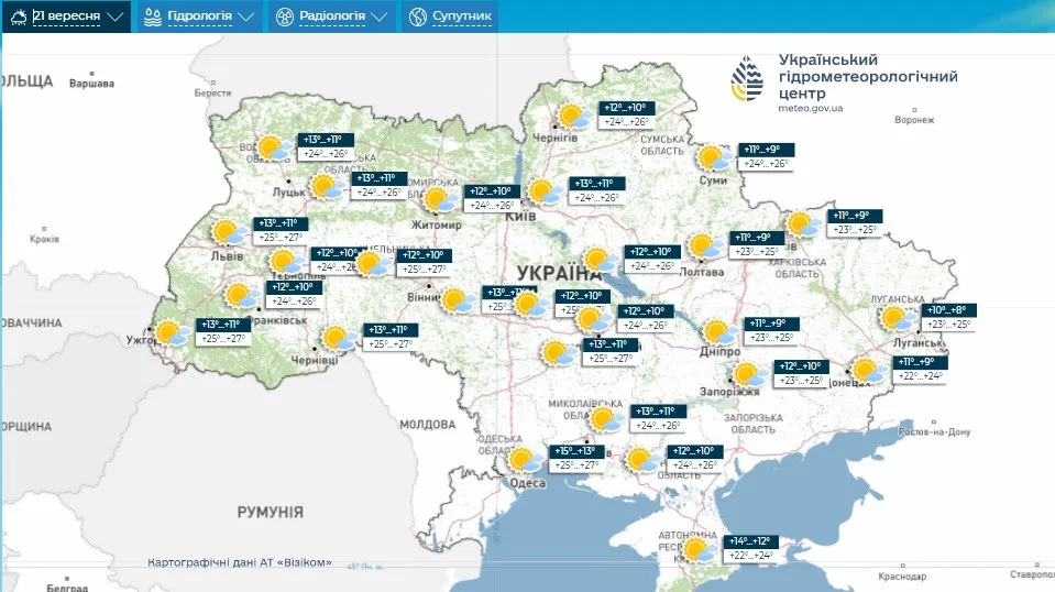 В Украину возвращается летняя жара - today.ua