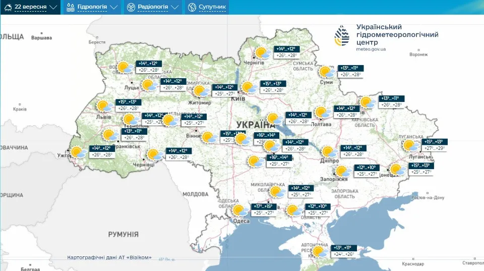 В Украину возвращается летняя жара - today.ua