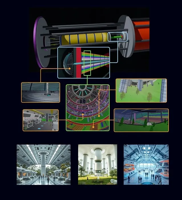 Инженеры разработали концепт гигантского межзвездного корабля, который станет убежищем для человечества на тысячелетия Инженеры разработали концепт гигантского межзвездного корабля, который станет убежищем для человечества на тысячелетия - today.ua