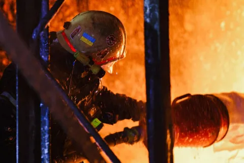 Ночная атака РФ: взрывы прогремели в Запорожье, Харькове и Чугуеве (фото)