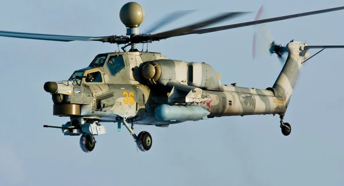 Українські захисники FPV-дроном збили російський гелікоптер Мі-28 (відео) - today.ua