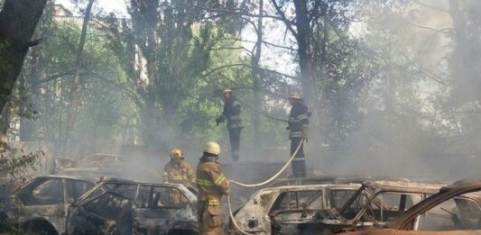 У Києві на  штрафмайданчику згоріло понад 50 автомобілів - today.ua