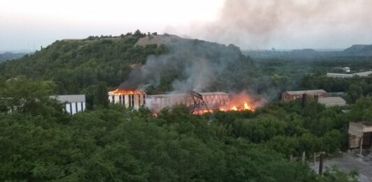 В окупованому Донецьку горіла шахта - today.ua