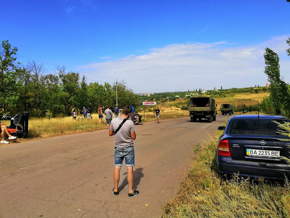 В Кировоградской области снимают фильм восстанавливая события в Иловайске (ФОТО)