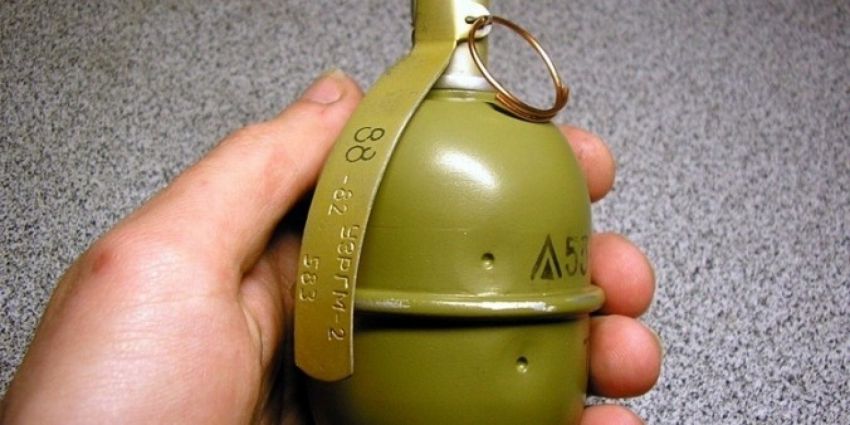 В Запорожской области 25-летний мужчина бросил гранату в свою сожительницу