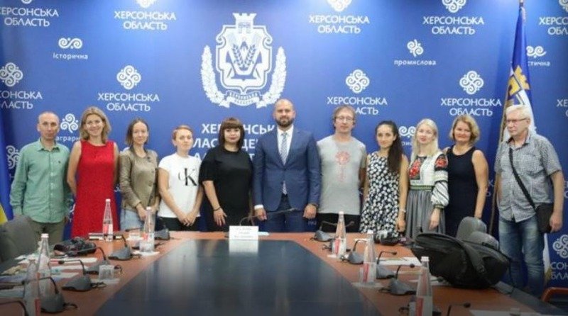 Журналисты из Беларуси, Литвы и Латвии прибыли на Херсонщину