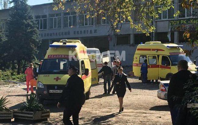 Российские СМИ показали видео теракта в керченском колледже - today.ua
