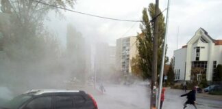 У столиці по вулицях тече гаряча вода  - today.ua