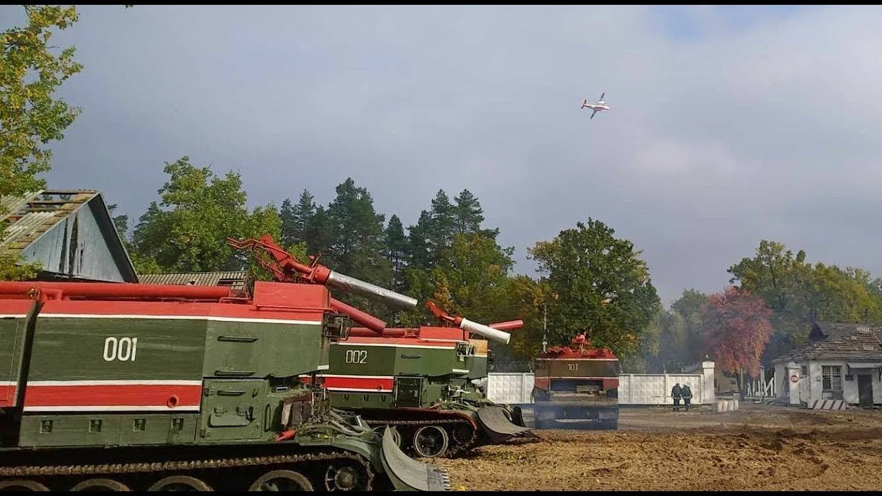На арсенале возле Ични прекращаются взрывы