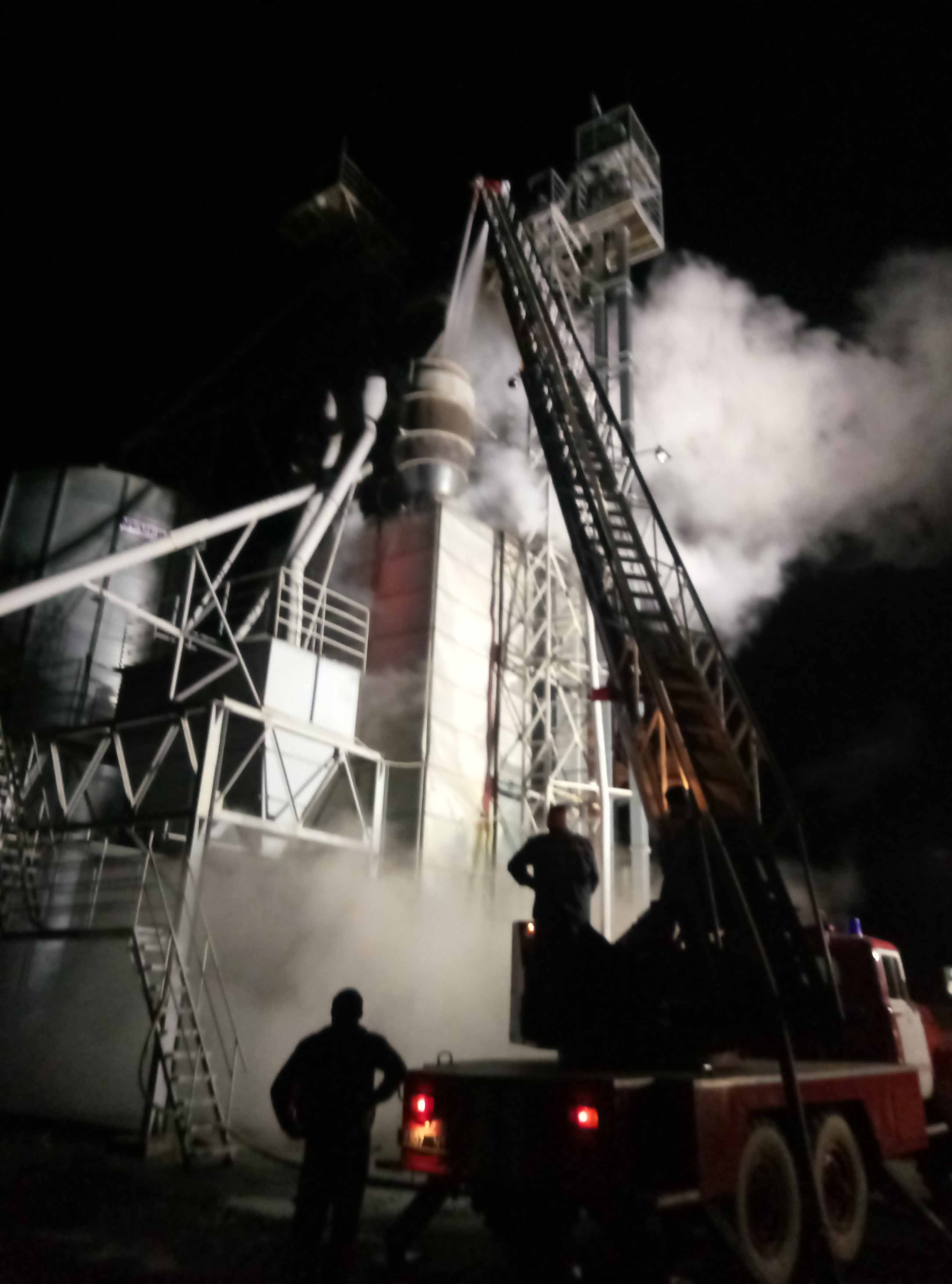 Масштабна пожежа під Києвом: вигоріли 15 тонн насіння соняшника - today.ua