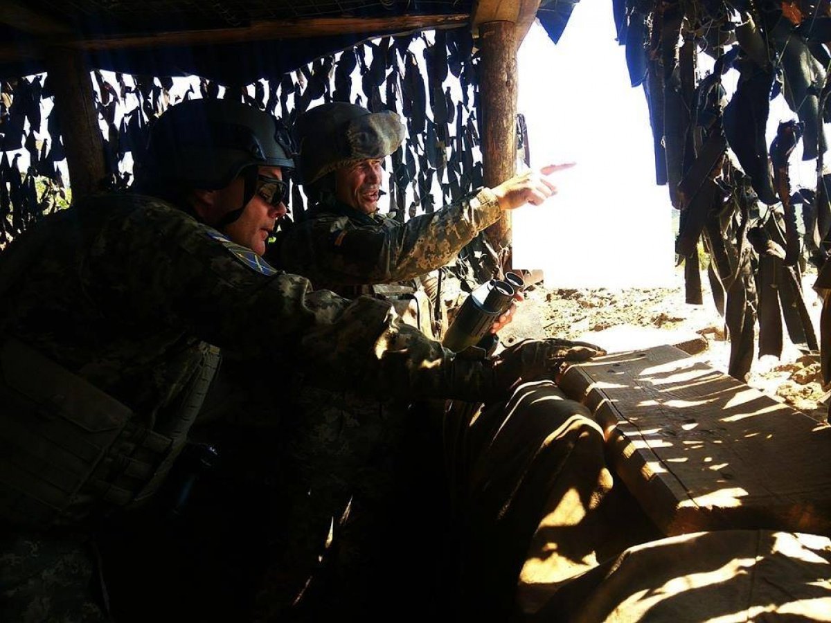 У зоні ООС українські військові завдали удару по російських окупантах