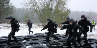 Силовики МВД провели масштабные тактические учения - today.ua