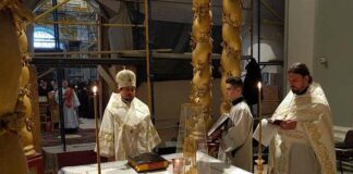 В Андріївській церкві відбулася різдвяна літургія з благословення Вселенського патріарха  - today.ua