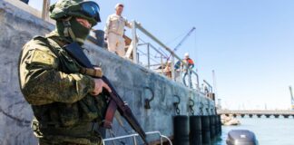 Російські морські піхотинці проходять навчання в окупованому Криму - today.ua