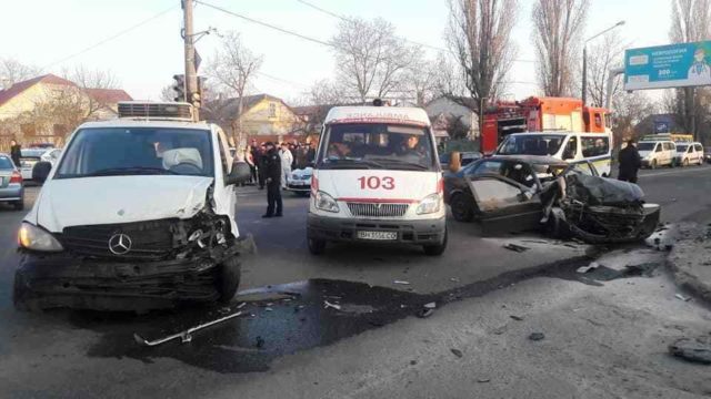В Одессе «евробляха» сбила трех нацгвардейцев, один из них погиб