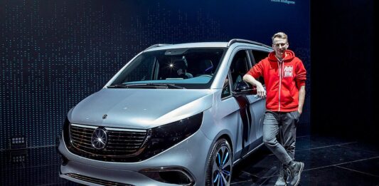 Mercedes-Benz представив електричний мінівен - today.ua