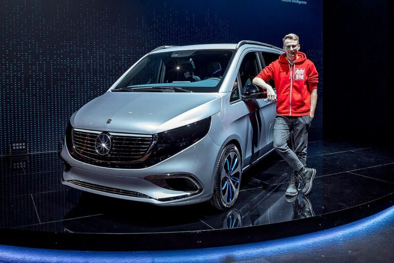 Mercedes-Benz представив електричний мінівен - today.ua
