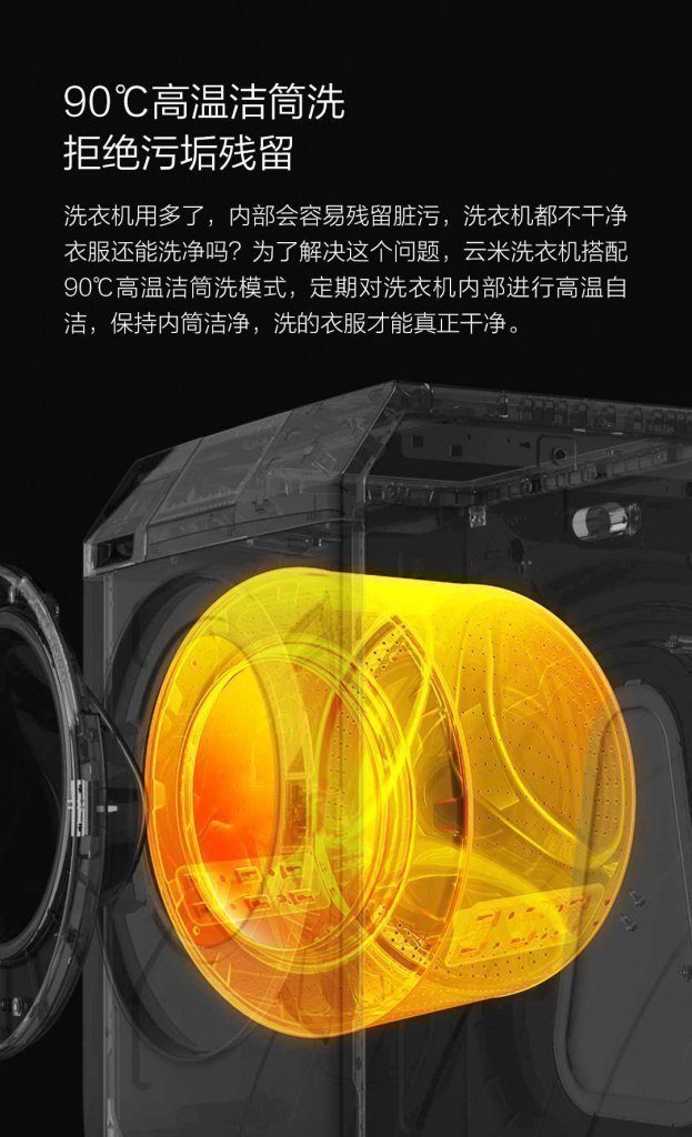 Xiaomi представила нову пральну машину Yunmi 
