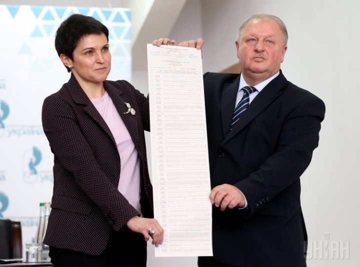 ЦВК показала, яким є бюлетень на виборах  президента України - today.ua