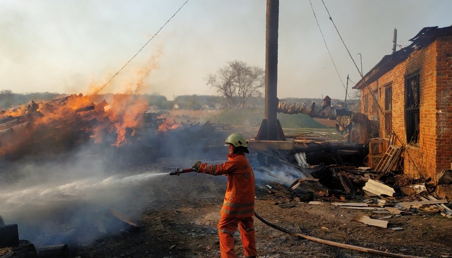 На Сумщині мало не згоріла шкільна котельня
