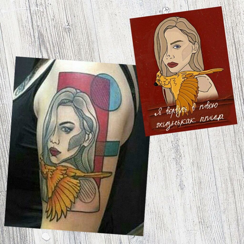 Тіна Кароль показала нове татуювання зі своїм зображенням 